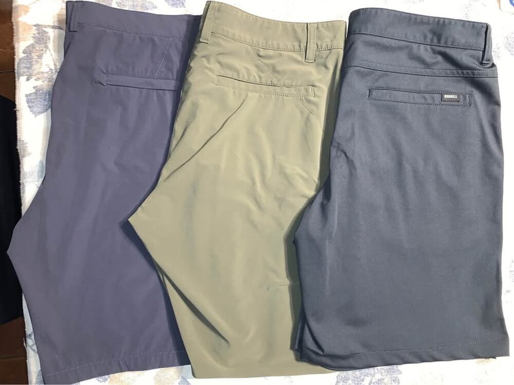 Oakley, Barbell Apparel, and Harbeth Men's Shorts (Size 34)